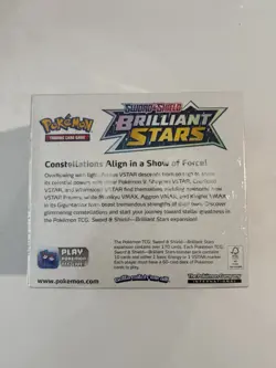 Pokemon TCG Sword & Shield Sealed Booster Box Brilliant Stars Sealed - See Pics - Image 4