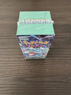 Pokemon TCG Stellar Miracle (Crown) Korean Booster Box (Sv7) - NEW & SEALED UK - Image 2