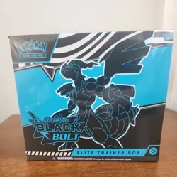 Pokemon TCG: Scarlet & Violet Black Bolt Elite Trainer Box (ETB) Factory Sealed - Image 1