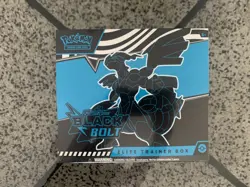 Pokemon TCG Scarlet & Violet Black Bolt Elite Trainer Box ETB Factory Sealed - Image 1