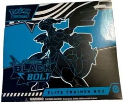 Pokemon TCG: Scarlet & Violet Black Bolt Elite Trainer Box ETB - Factory Sealed - Image 1