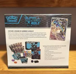 Pokemon TCG: Scarlet & Violet Black Bolt ETB Elite Trainer Box - Factory Sealed - Image 2
