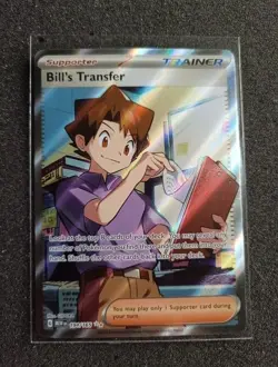 Bill's Transfer Scarlet & Violet-151 194/165 Holo Ultra Rare Pokemon TCG - Image 1