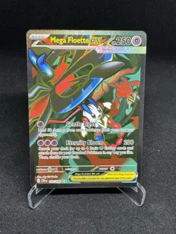 Pokemon TCG chaos rising Mega Floette EX 101/086 ultra rare Full Art Holo Eng - Image 1