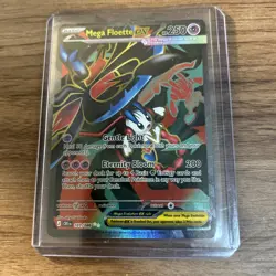 Mega Floette ex 101/086 Ultra Rare ME04: Chaos Rising Pokemon Near Mint - Image 1
