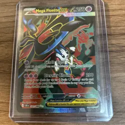 Mega Floette ex 101/086 Ultra Rare ME04: Chaos Rising Pokemon Near Mint - Image 2