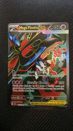 Mega Floette ex 101/086 Ultra Rare Chaos Rising Pokemon TCG NM - Image 1