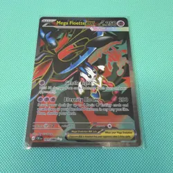 Mega Floette ex 101/086 Ultra Rare ME04: Chaos Rising Pokemon Near Mint - Image 1