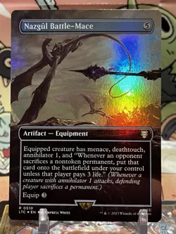 Nazgul Battle-Mace ✨FOIL✨ [Lord Of The Rings Scene] MTG - Image 1