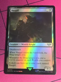 Nazgul 0100 Foil MTG Lord of the Rings NM LOTR - Image 1