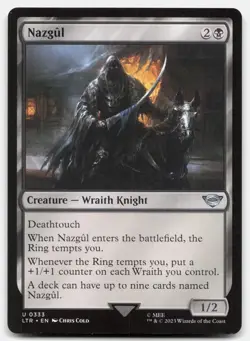 Nazgul (0333) - NM - LTR Universes Beyond The Lord of the Rings #333 - MTG Magic - Image 1