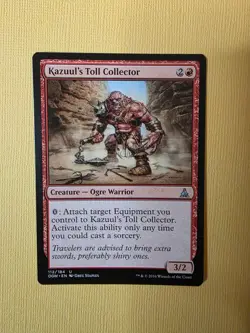 KAZUUL'S TOLL COLLECTOR 112 UC OATH OF THE GATEWATCH MAGIC: THE GATHERING LP - Image 1