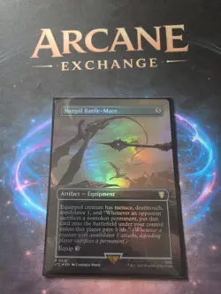 MTG Nazgul Battle-Mace Foil Tales of Middle-earth Rare Card - Image 1