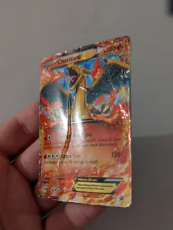 2 Pokemon Promo Card Lot - Damaged - Charizard XY17 - Typhlosion HGSS09 - Image 3