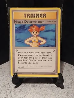 Misty's Determination 80/108 Trainer | XY Evolutions | Pokemon Card - Image 1