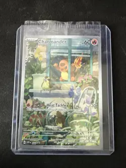 Pokemon TCG Charmander 044 SV Scarlet Violet Promo Card Holo (STILL IN PACK) - Image 1