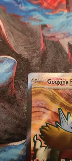 Pokemon Gouging Fire ex 188/162 Special Illustration Rare Holo Raw English Card - Image 2