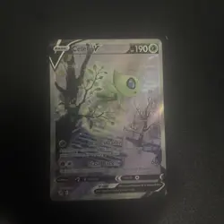 Celebi V 119/185 Vivid Voltage Full Art Holo Ultra Rare Pokemon TCG Card Mint - Image 3