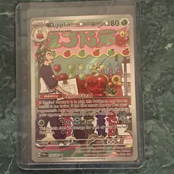 Pokemon TCG Dipplin Scarlet & Violet Twilight Masquerade Holo Card 170/167 - Image 1