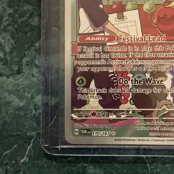 Pokemon TCG Dipplin Scarlet & Violet Twilight Masquerade Holo Card 170/167 - Image 4