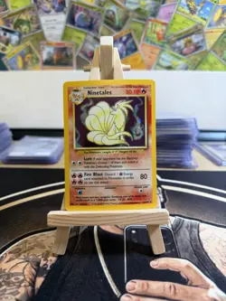 Pokemon TCG Ninetales Card Base Set NM - Image 1