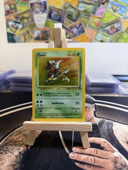 Pokemon TCG Jungle Pinsir Holo Card 9/64 - Image 1
