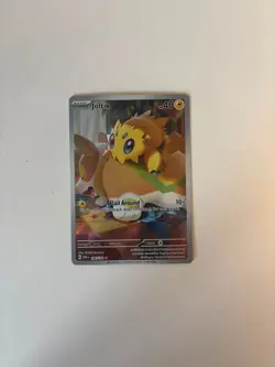 Pokemon Joltik TCG Holo Card Illustration Paradox Rift 196/182 - Image 1