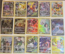 Large Trainer Gallery Pokemon Card Lot - Image 1