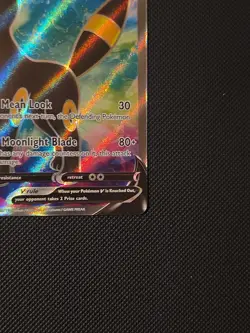 Pokemon TCG Umbreon v Evolving Skies Full Art Ultra Rare Card 188/203 - Image 3