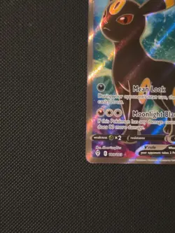 Pokemon TCG Umbreon v Evolving Skies Full Art Ultra Rare Card 188/203 - Image 4