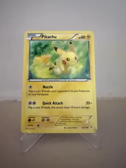 Pokemon TCG Pikachu 26/83 - English XY Generations Non Holo Card LP - Image 1