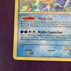 Blastoise 13/95 Pokemon TCG Card Cracked Ice Holo Rare Promo HS Unleashed LP - Image 4