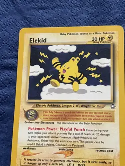 Pokemon TCG Elekid Neo Genesis Card 22/111 Regular - Image 2