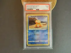 Pokemon Psyduck 024 2021 Evolving Skies Reverse Foil SWSH EN PSA 7 - Image 1