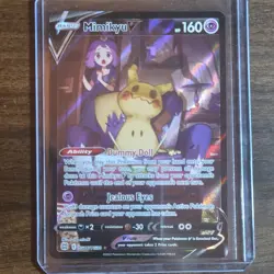 Pokemon TCG Mimikyu V TG16/TG30 Brilliant Stars TG Ultra Rare Holo EN 2022 - Image 1