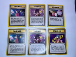 Pokemon WOTC Sabrina Trainer Lot of 6 Cards - Image 1
