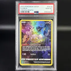 MEW 2023 POKEMON FA SWORD AND SHIELD CROWN ZENITH #GG10 PSA 10 - Image 1
