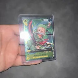 One Piece Roronoa Zoro Championship Event Pack 2024 CS Stamp English Promo P-042 - Image 1