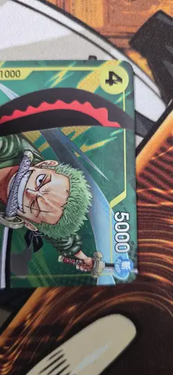 One Piece Roronoa Zoro Championship Event Pack 2024 CS Stamp English Promo P-042 - Image 5