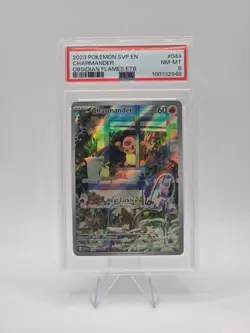 PSA 8 2023 Pokemon SVP Charmander 044 English Holo Promo Scarlet & Violet - Image 2