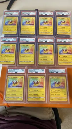 10x Ash's Pikachu SM108 | I Choose You Black Star Promo | PSA 9 | Pokemon TCG - Image 1