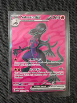 Pokemon Salazzle ex 101/088 Ultra Rare Full Art Holo 🔥 - Image 1