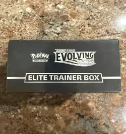 2021 Pokemon TCG Evolving Skies ETB Elite Trainer Box Factory Sealed - Image 3