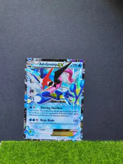 Pokemon Ash-Greninja EX XY133 Promo Black Star Holo Eng - Image 1