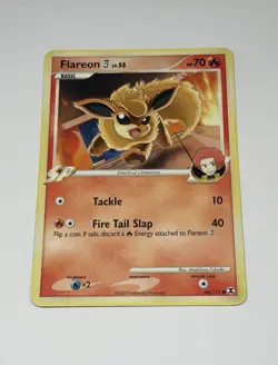 Flareon E4 60/111 Common Rising Rivals Pokemon Card TCG Lightly Played - Image 1