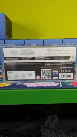 Prismatic Evolutions Pokemon Center Elite Trainer Box ETB Sealed + Acrylic Case - Image 5