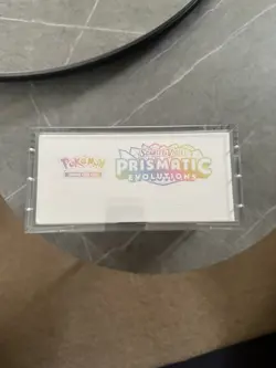 Pokemon Center Prismatic Evolutions ETB Elite Trainer Box With Acrylic Case - Image 2