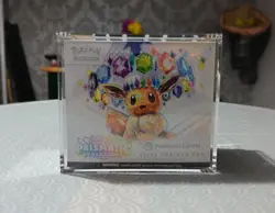Prismatic Evolutions Pokemon Center Elite Trainer Box ETB Sealed & Acrylic Case - Image 1
