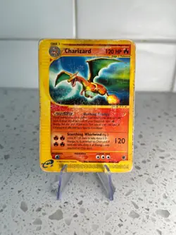 Charizard 40/165 Expedition Pokemon Card Non Holo DMG - Image 1