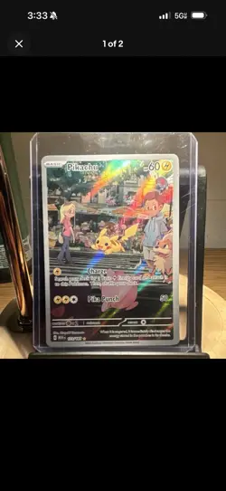 Pokemon TCG 5-Card Lot: Surfing & Flying Pikachu V, Lapras, Foil, 2022 EN - Image 1